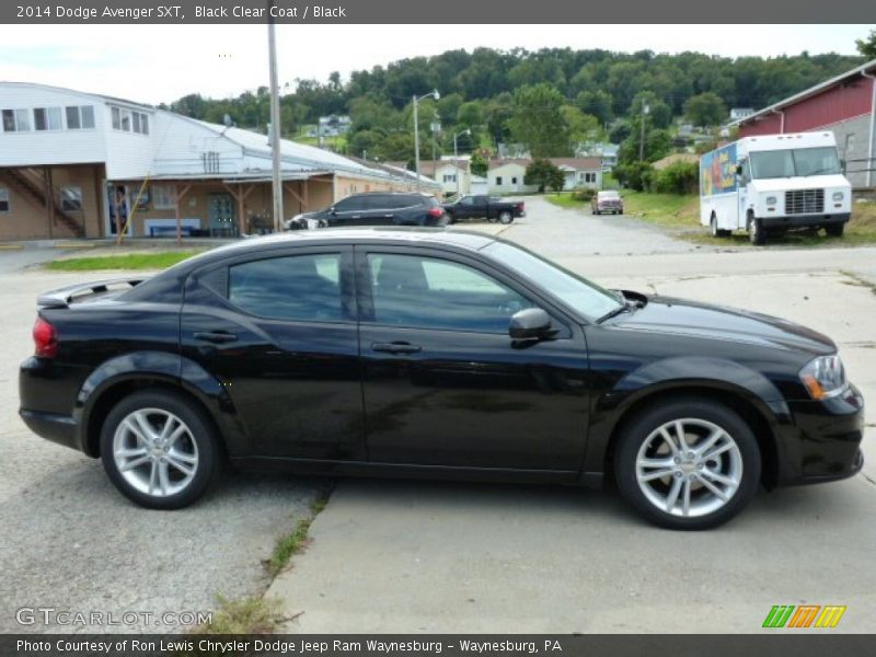 Black Clear Coat / Black 2014 Dodge Avenger SXT