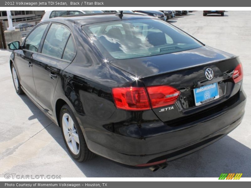 Black / Titan Black 2012 Volkswagen Jetta TDI Sedan