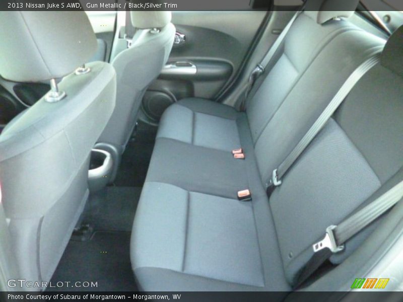 Gun Metallic / Black/Silver Trim 2013 Nissan Juke S AWD