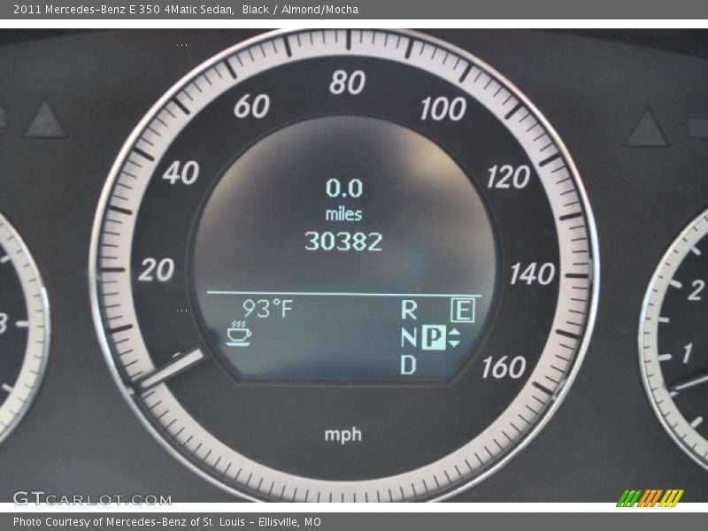 Black / Almond/Mocha 2011 Mercedes-Benz E 350 4Matic Sedan