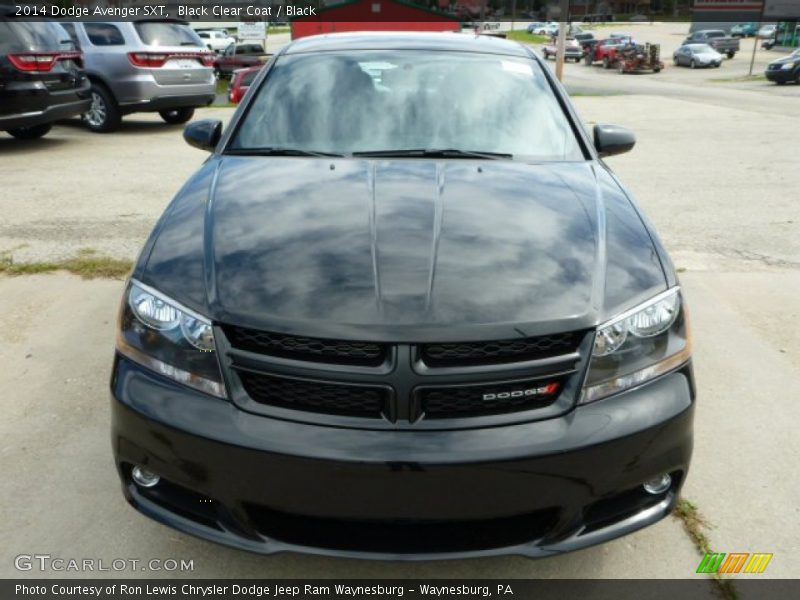 Black Clear Coat / Black 2014 Dodge Avenger SXT