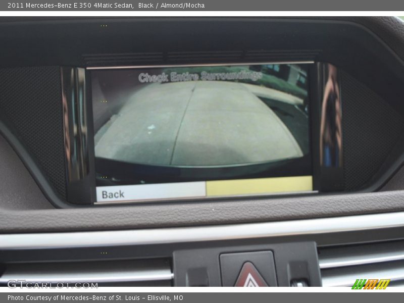 Black / Almond/Mocha 2011 Mercedes-Benz E 350 4Matic Sedan