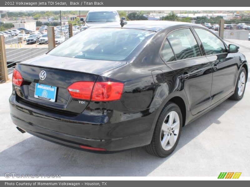 Black / Titan Black 2012 Volkswagen Jetta TDI Sedan
