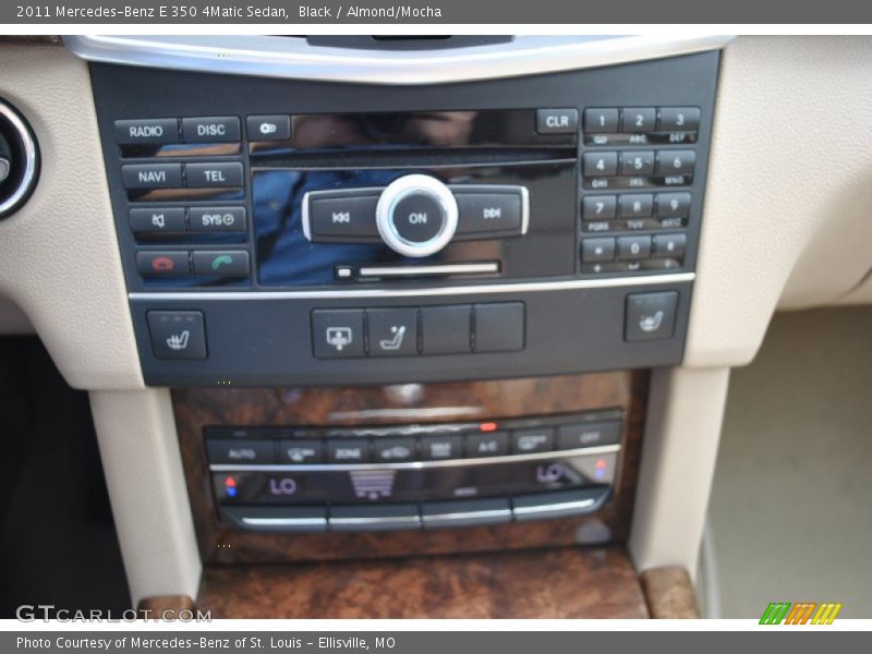 Black / Almond/Mocha 2011 Mercedes-Benz E 350 4Matic Sedan