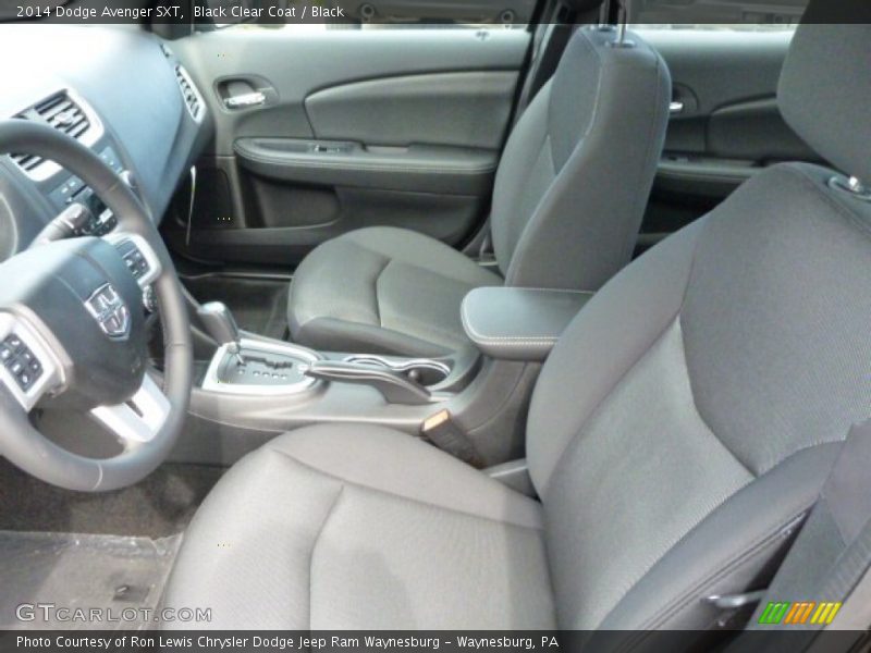 Front Seat of 2014 Avenger SXT