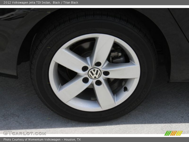 Black / Titan Black 2012 Volkswagen Jetta TDI Sedan