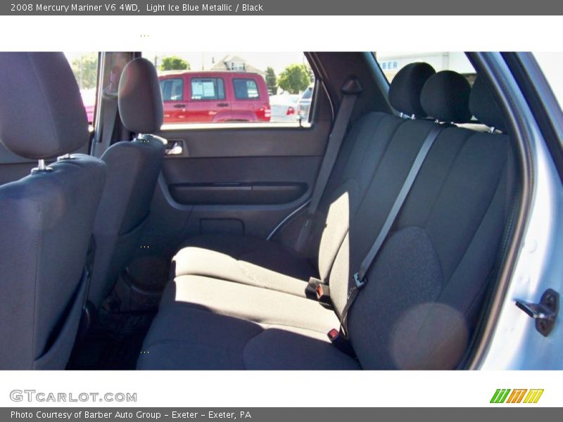Light Ice Blue Metallic / Black 2008 Mercury Mariner V6 4WD