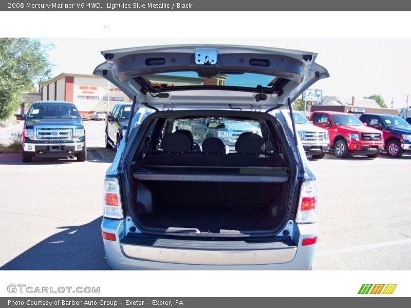 Light Ice Blue Metallic / Black 2008 Mercury Mariner V6 4WD