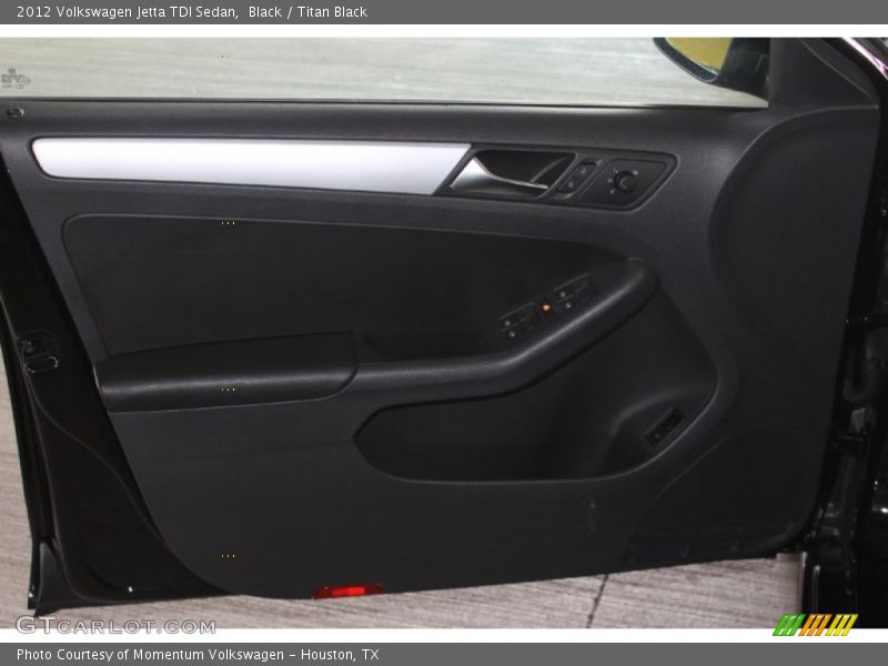 Black / Titan Black 2012 Volkswagen Jetta TDI Sedan