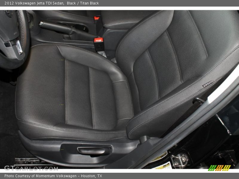 Black / Titan Black 2012 Volkswagen Jetta TDI Sedan