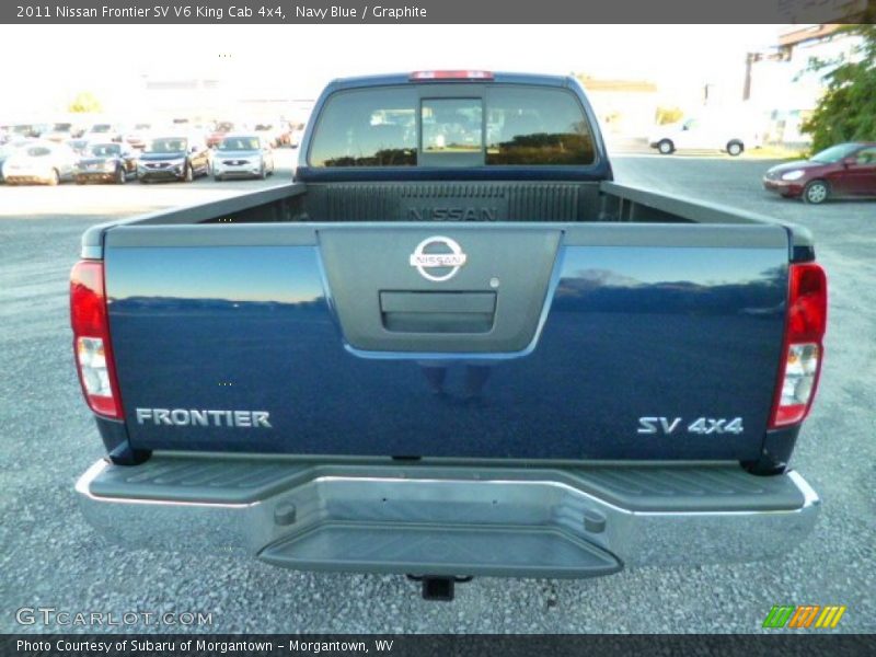 Navy Blue / Graphite 2011 Nissan Frontier SV V6 King Cab 4x4