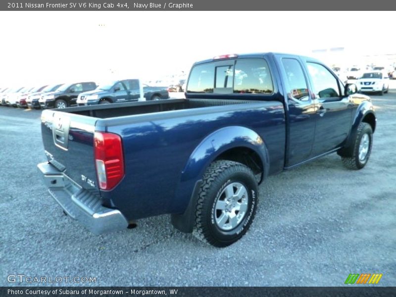 Navy Blue / Graphite 2011 Nissan Frontier SV V6 King Cab 4x4