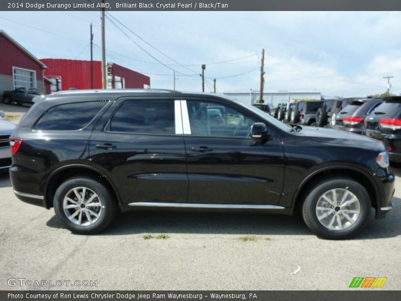  2014 Durango Limited AWD Brilliant Black Crystal Pearl