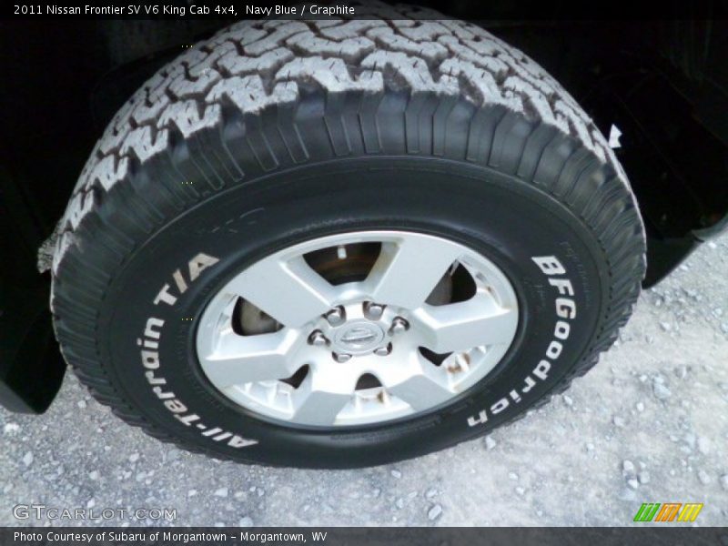 Navy Blue / Graphite 2011 Nissan Frontier SV V6 King Cab 4x4