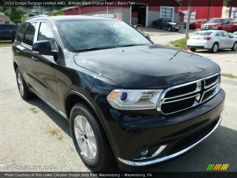 Front 3/4 View of 2014 Durango Limited AWD
