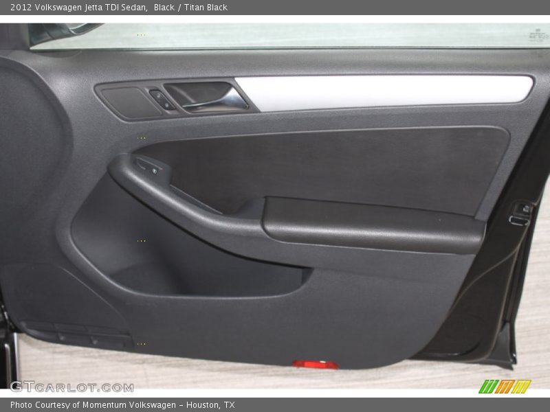 Black / Titan Black 2012 Volkswagen Jetta TDI Sedan