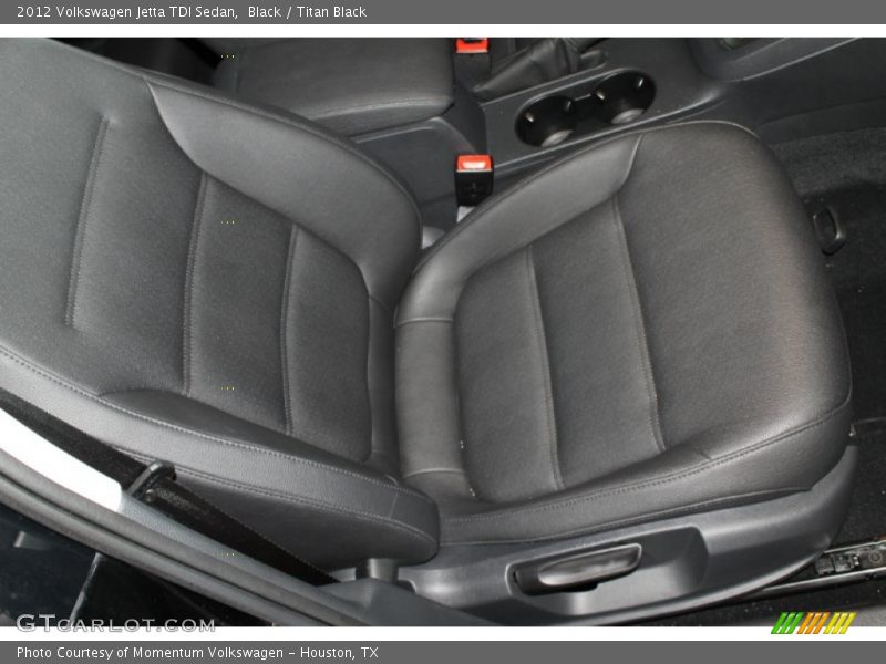 Black / Titan Black 2012 Volkswagen Jetta TDI Sedan