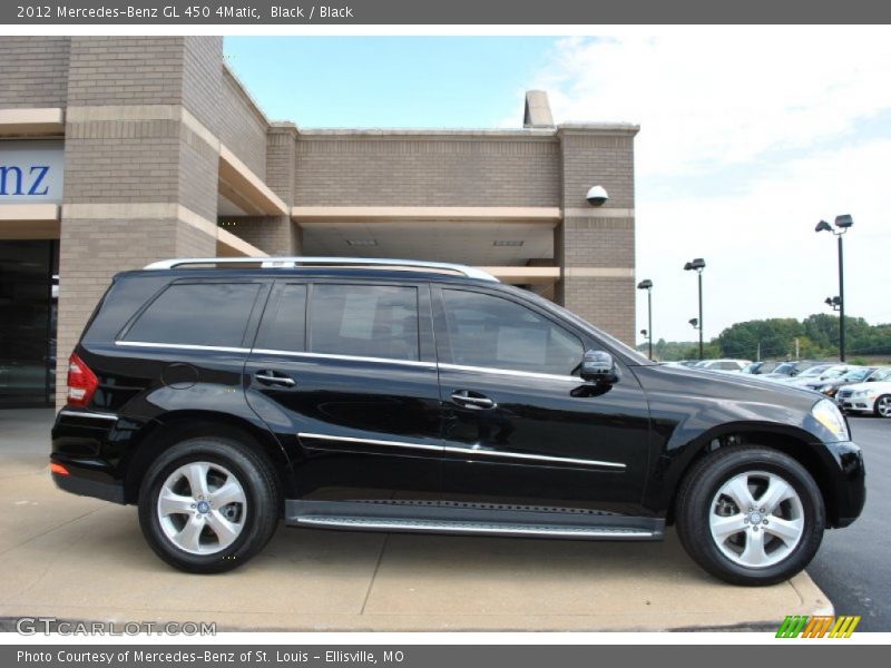 Black / Black 2012 Mercedes-Benz GL 450 4Matic