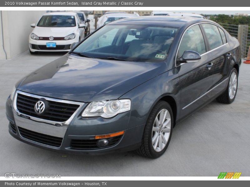 Island Gray Metallic / Classic Gray 2010 Volkswagen Passat Komfort Sedan