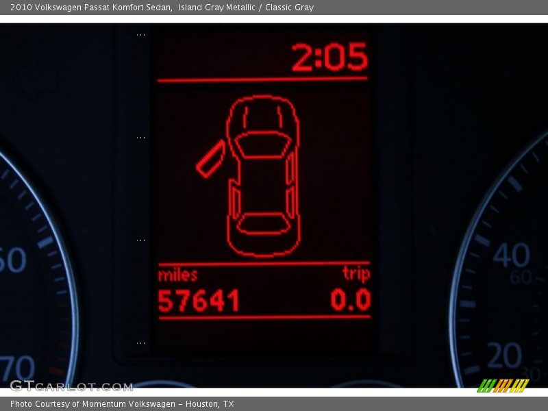 Island Gray Metallic / Classic Gray 2010 Volkswagen Passat Komfort Sedan