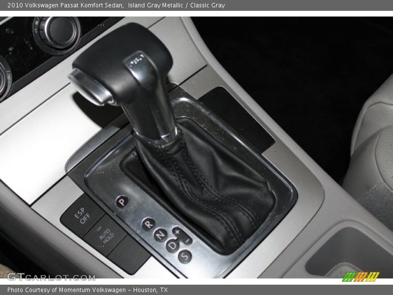 Island Gray Metallic / Classic Gray 2010 Volkswagen Passat Komfort Sedan