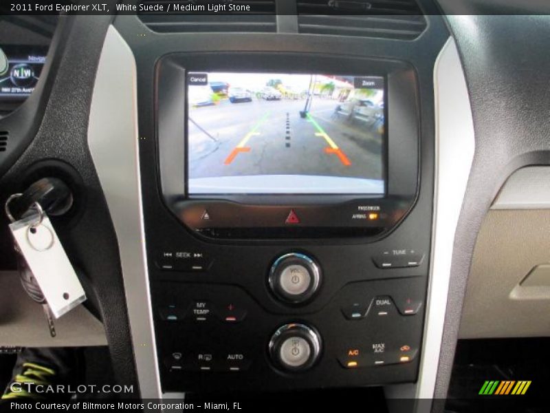 White Suede / Medium Light Stone 2011 Ford Explorer XLT