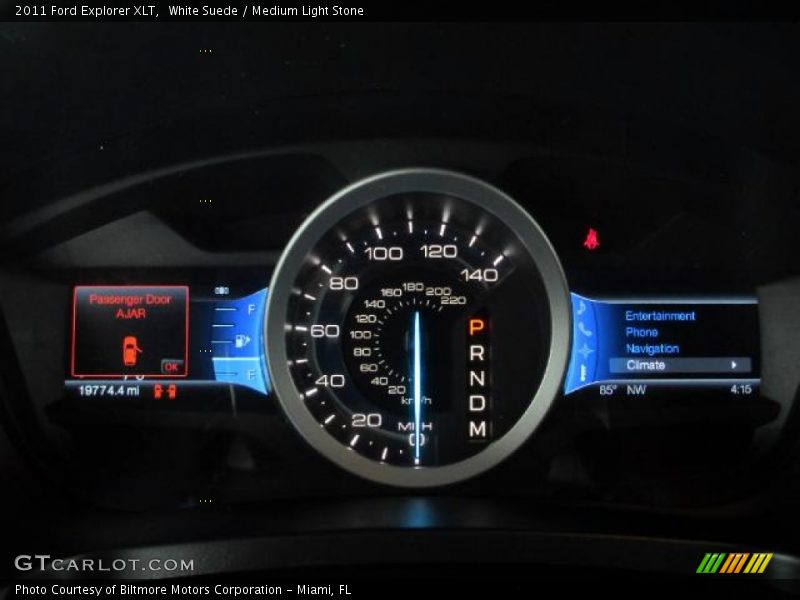 White Suede / Medium Light Stone 2011 Ford Explorer XLT