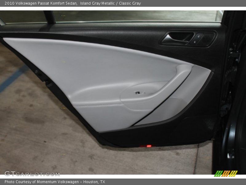 Island Gray Metallic / Classic Gray 2010 Volkswagen Passat Komfort Sedan