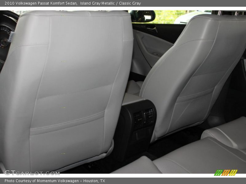 Island Gray Metallic / Classic Gray 2010 Volkswagen Passat Komfort Sedan