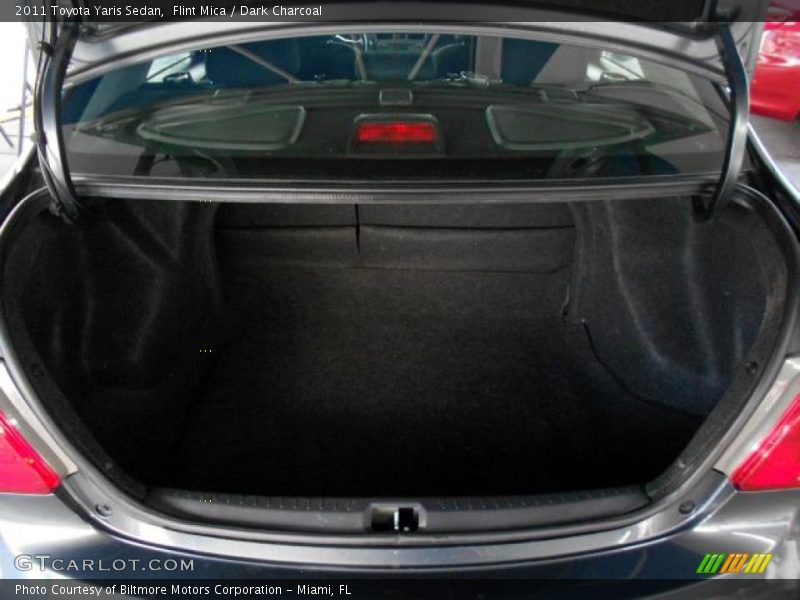 Flint Mica / Dark Charcoal 2011 Toyota Yaris Sedan