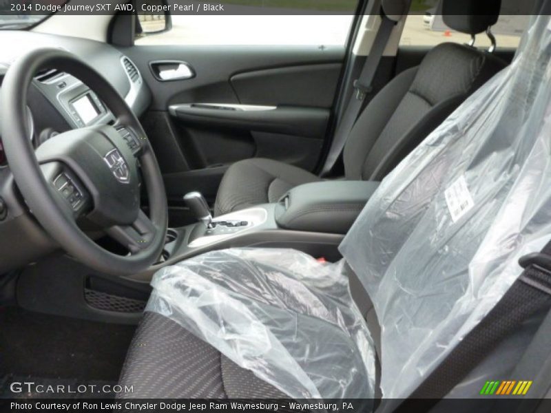 Front Seat of 2014 Journey SXT AWD