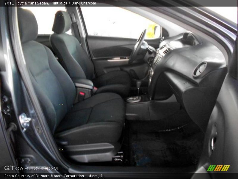 Flint Mica / Dark Charcoal 2011 Toyota Yaris Sedan