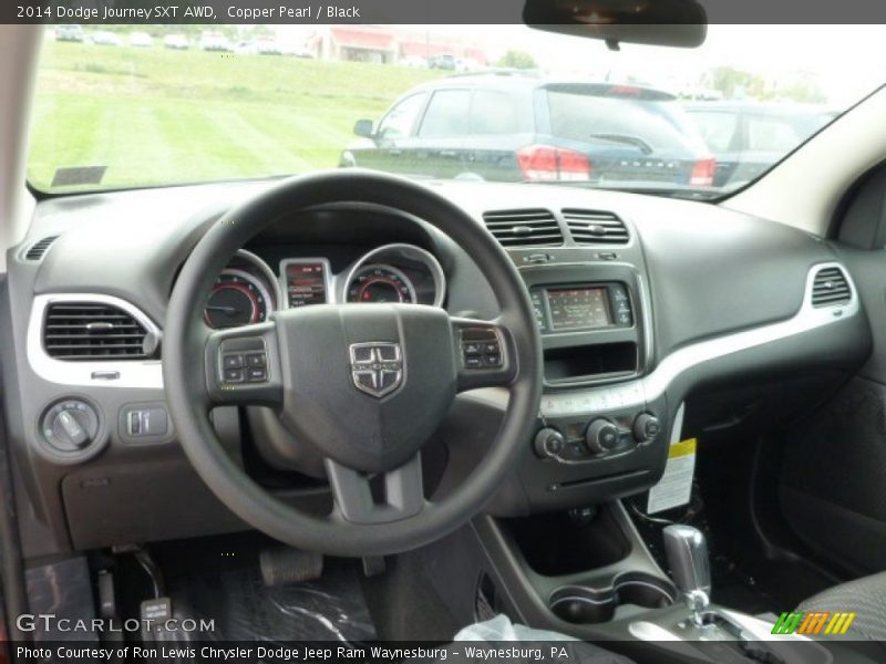 Dashboard of 2014 Journey SXT AWD