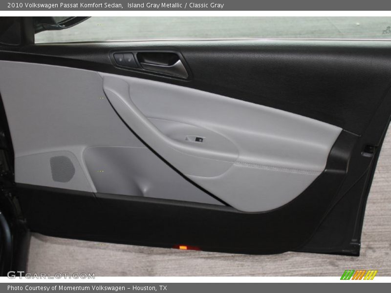 Island Gray Metallic / Classic Gray 2010 Volkswagen Passat Komfort Sedan