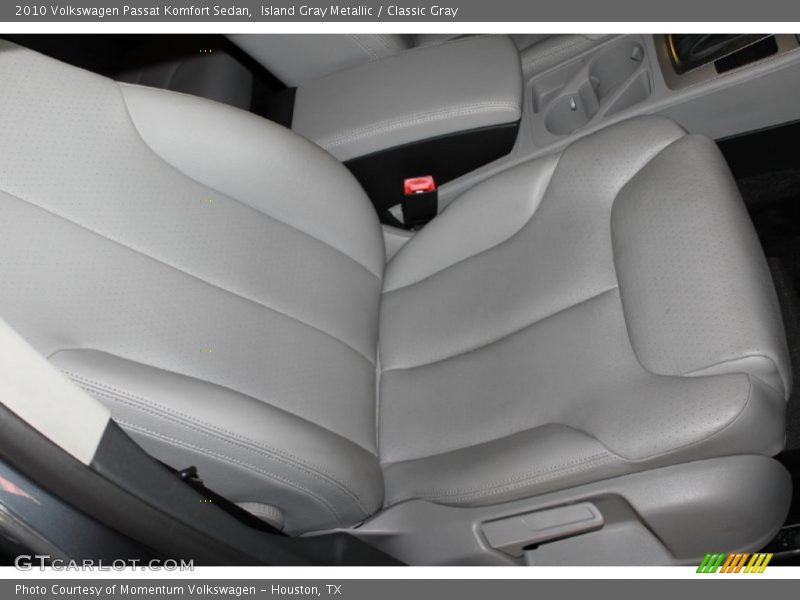 Island Gray Metallic / Classic Gray 2010 Volkswagen Passat Komfort Sedan