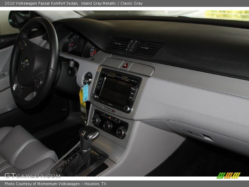 Island Gray Metallic / Classic Gray 2010 Volkswagen Passat Komfort Sedan
