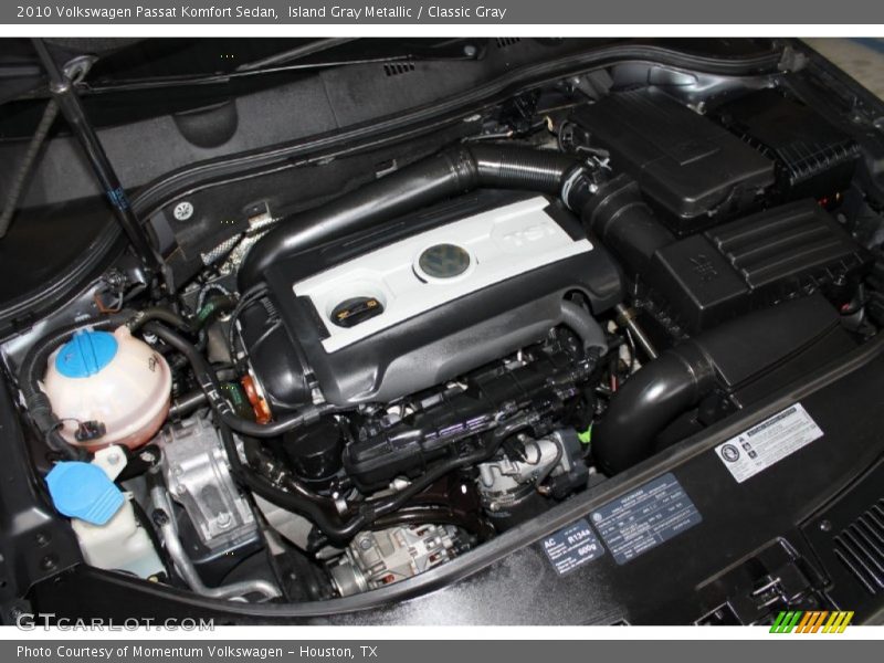 Island Gray Metallic / Classic Gray 2010 Volkswagen Passat Komfort Sedan