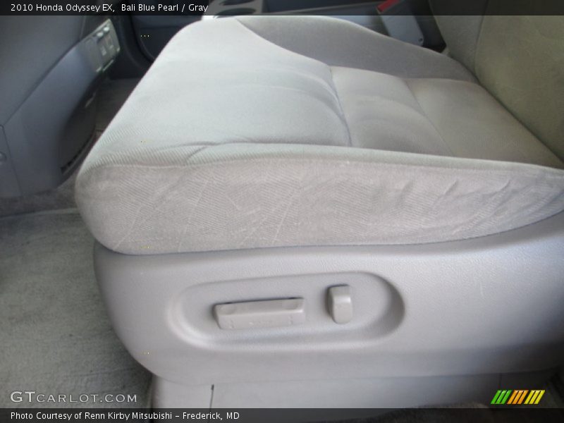 Bali Blue Pearl / Gray 2010 Honda Odyssey EX