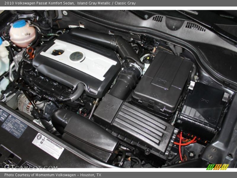 Island Gray Metallic / Classic Gray 2010 Volkswagen Passat Komfort Sedan