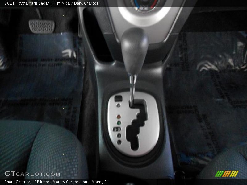 Flint Mica / Dark Charcoal 2011 Toyota Yaris Sedan