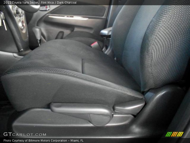 Flint Mica / Dark Charcoal 2011 Toyota Yaris Sedan