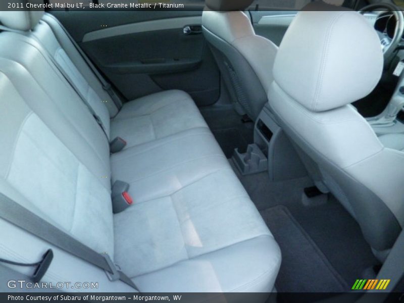 Black Granite Metallic / Titanium 2011 Chevrolet Malibu LT