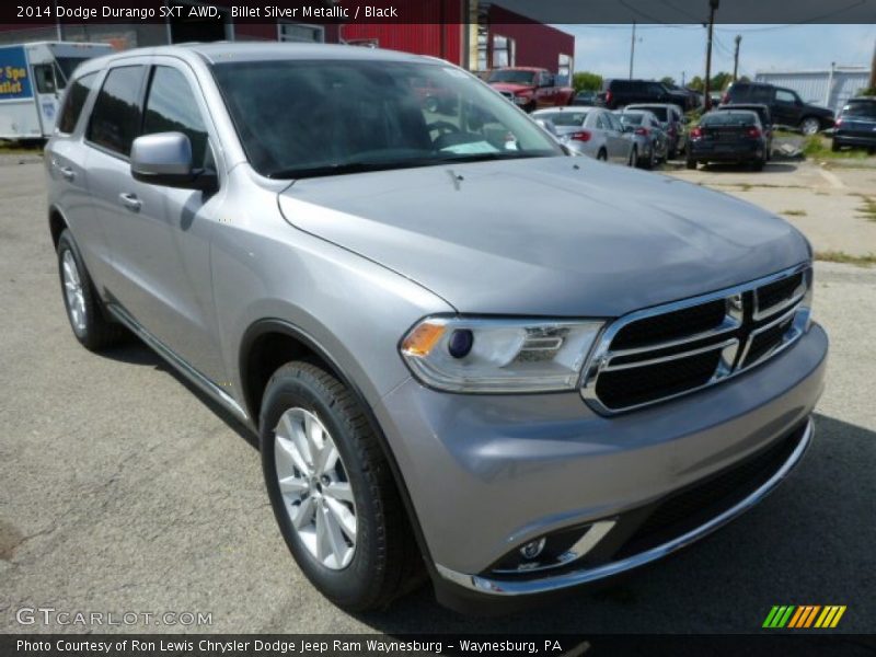 Front 3/4 View of 2014 Durango SXT AWD