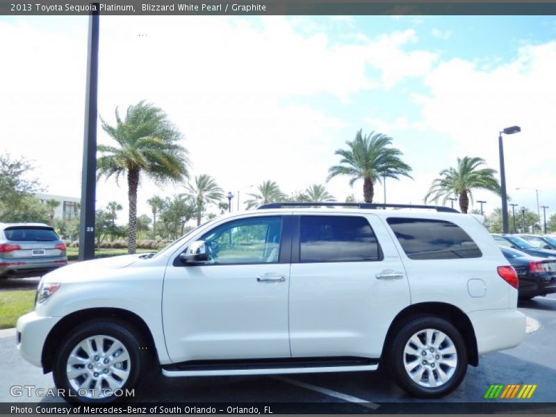  2013 Sequoia Platinum Blizzard White Pearl