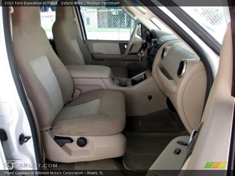 Oxford White / Medium Parchment 2003 Ford Expedition XLT 4x4