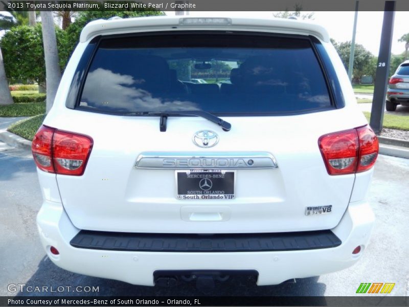 Blizzard White Pearl / Graphite 2013 Toyota Sequoia Platinum