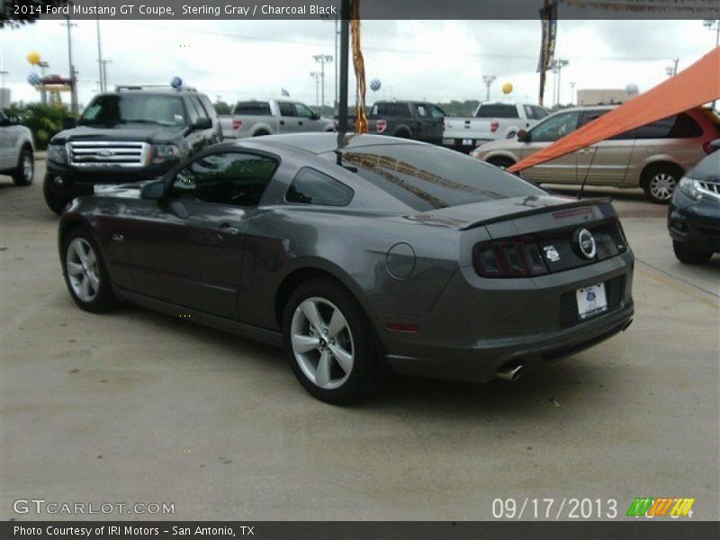 Sterling Gray / Charcoal Black 2014 Ford Mustang GT Coupe