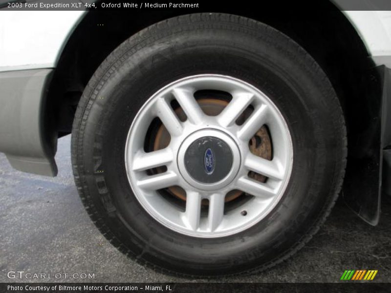 Oxford White / Medium Parchment 2003 Ford Expedition XLT 4x4