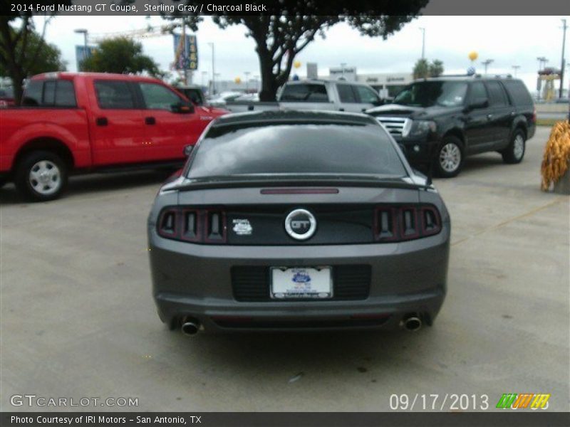 Sterling Gray / Charcoal Black 2014 Ford Mustang GT Coupe