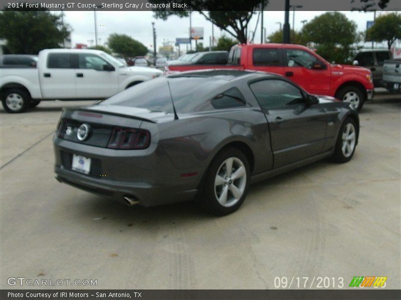 Sterling Gray / Charcoal Black 2014 Ford Mustang GT Coupe